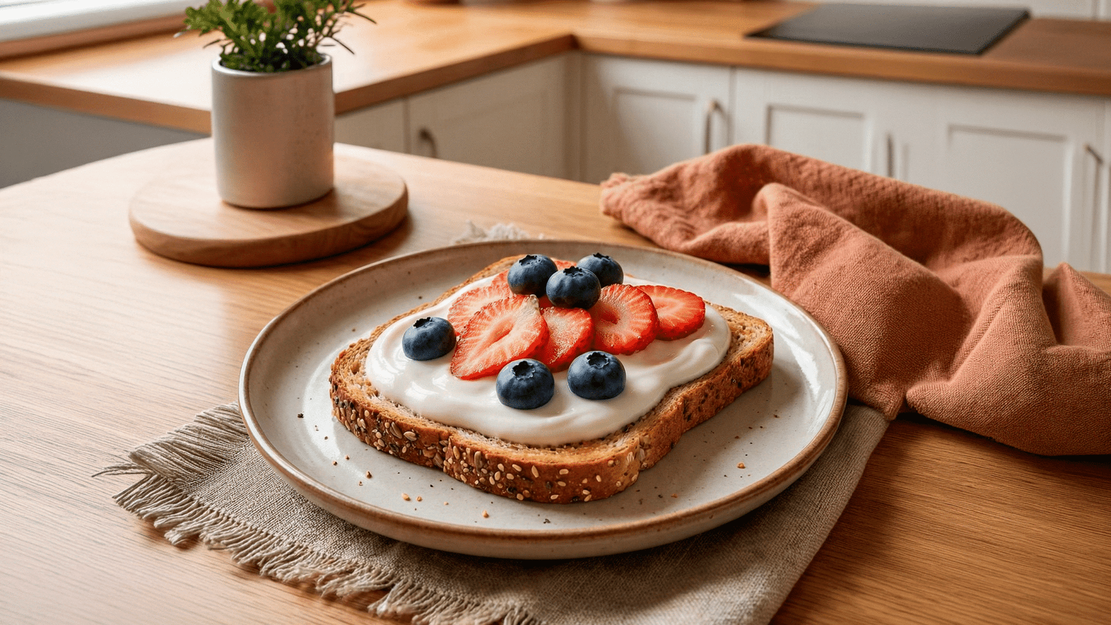Un desayuno lleno de energía y frescura